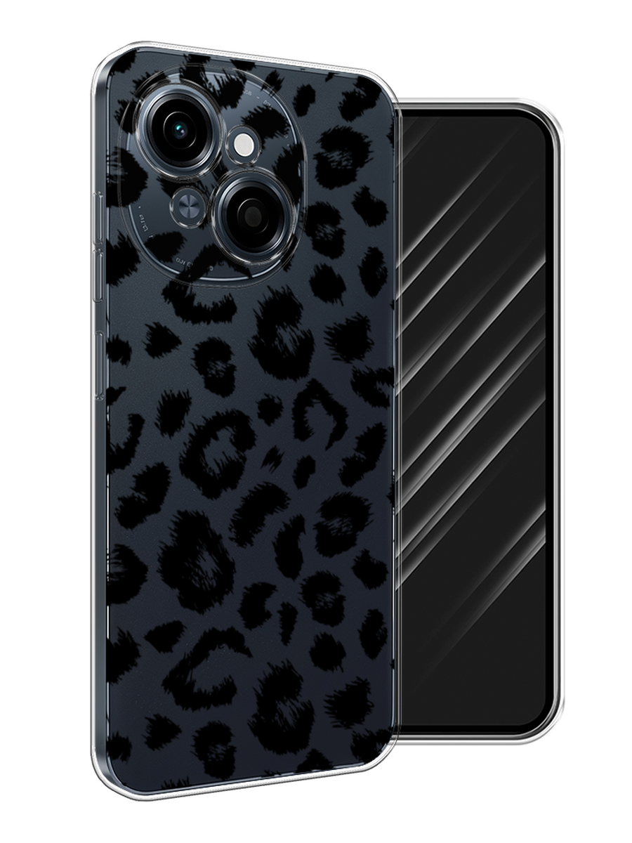 

Чехол Awog на Tecno Spark Go 1/Pop 9 "Окрас леопарда фон", Черный, 309450-1
