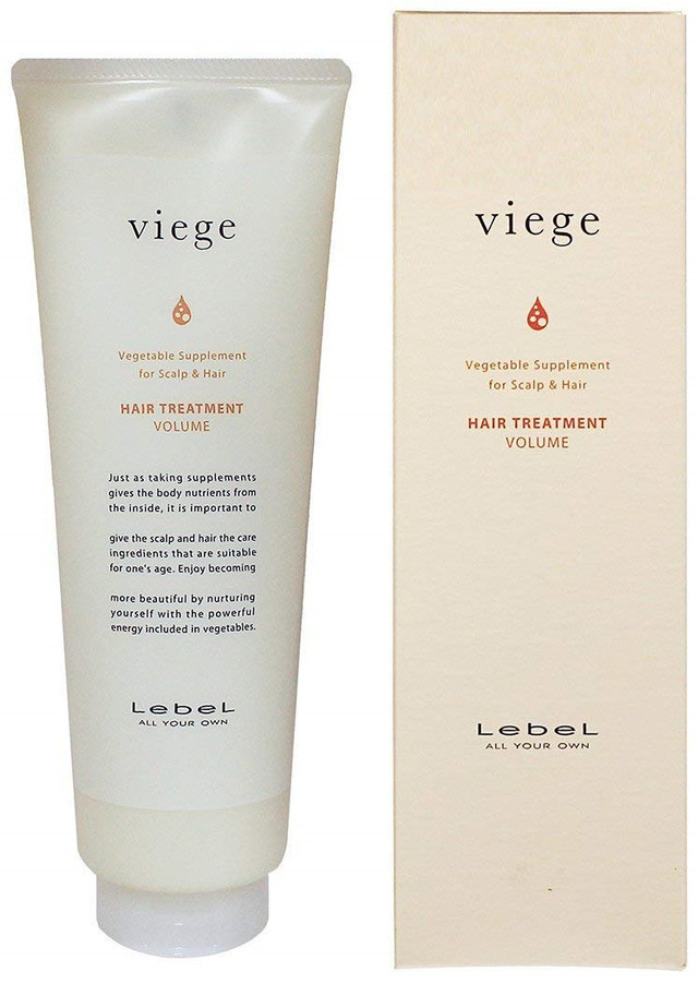 Маска для объема волос Lebel Viege Treatment VOLUME, 240 мл маска для объема волос viege treatment volume 5703 600 мл