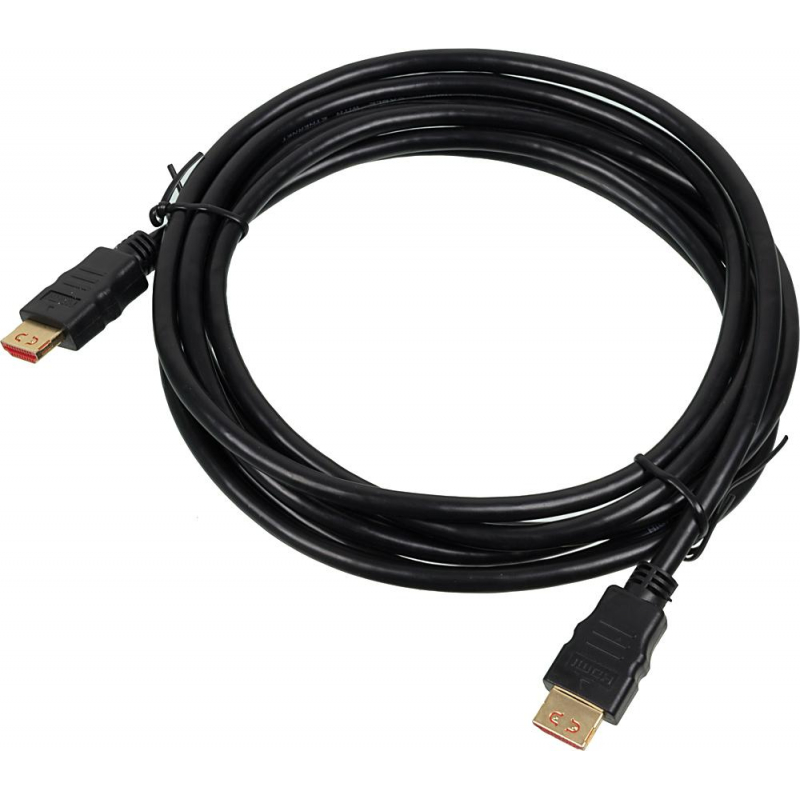 Кабель BURO HDMI - HDMI, 3м (HDMI-V1.4-3MC) Black
