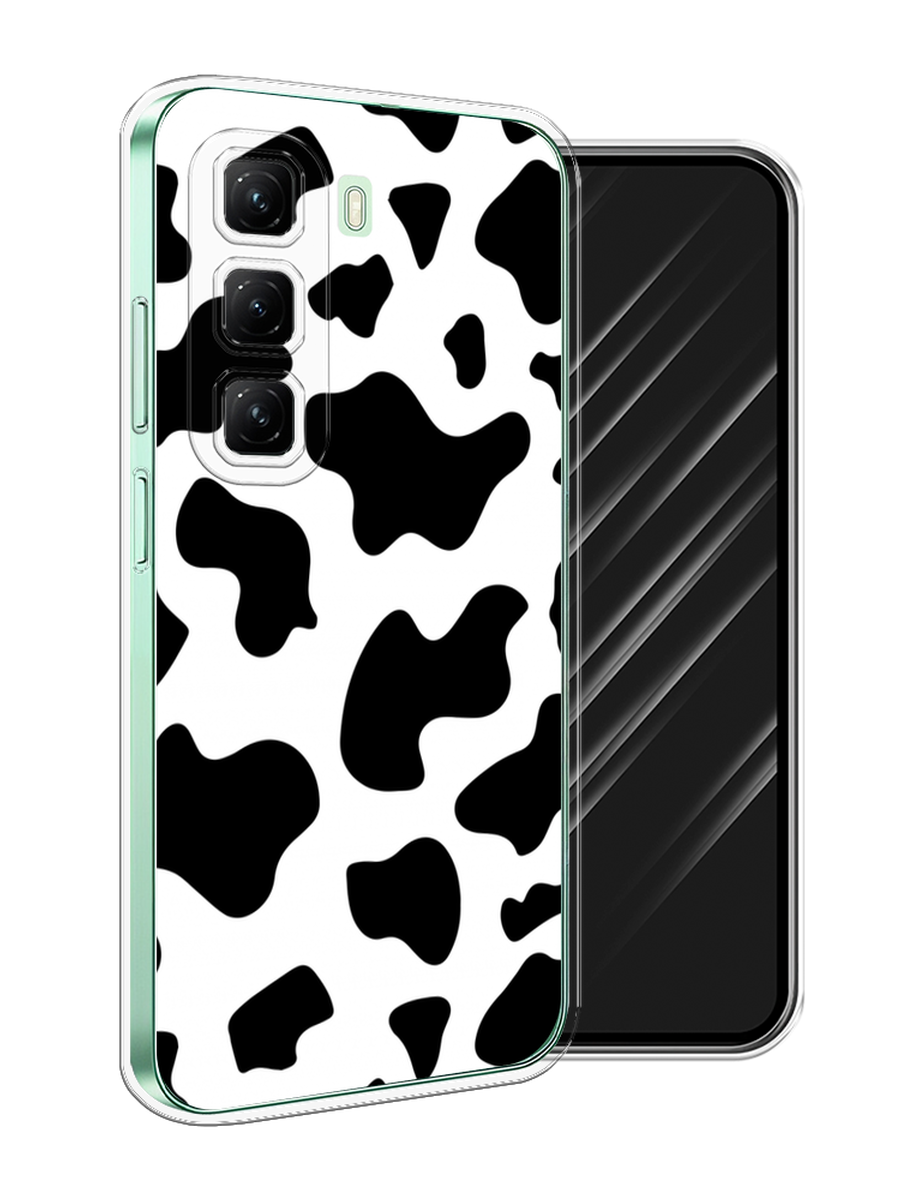 

Чехол Awog на Infinix Hot 50 4G "Пятна коровы", Белый;черный, 3106550-1