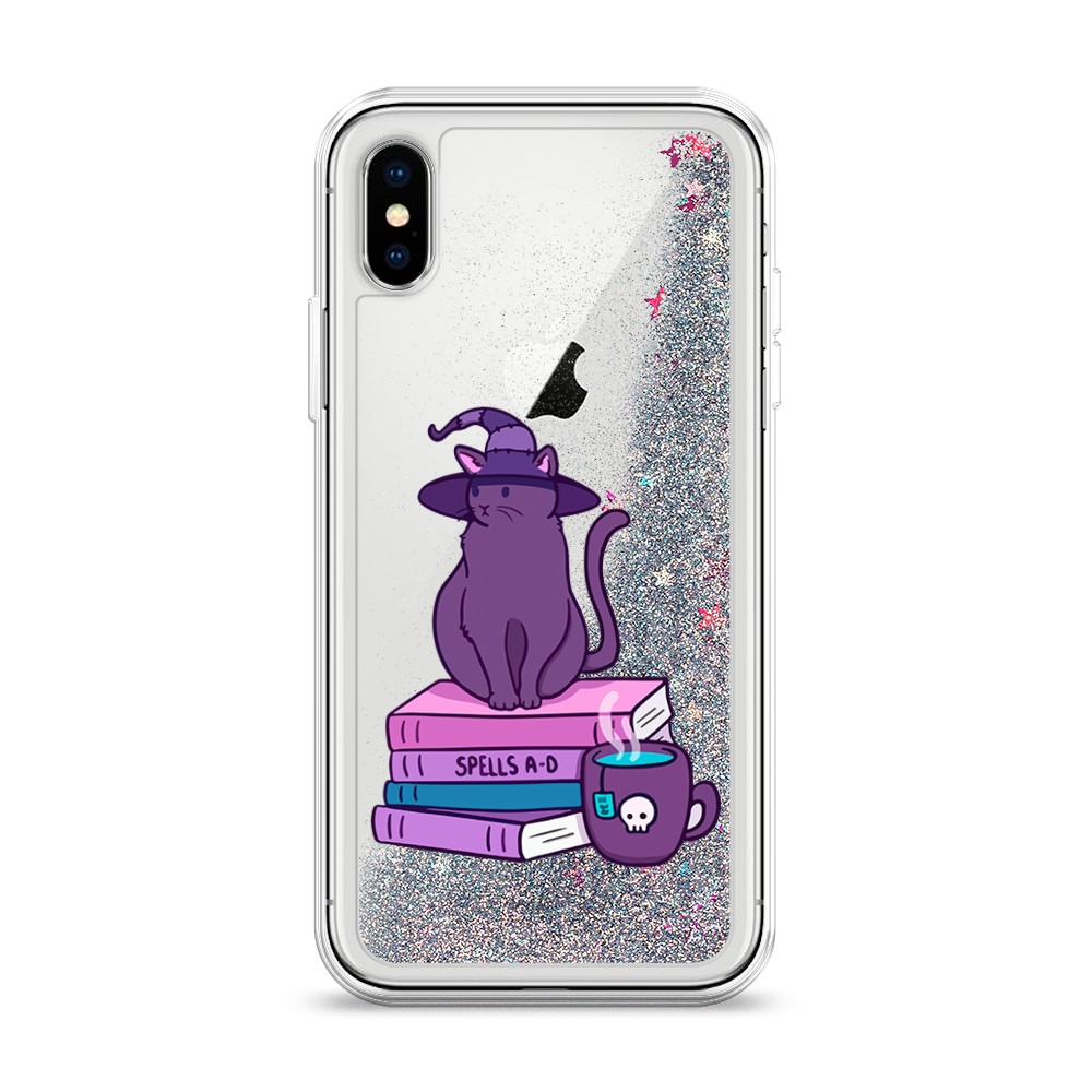 

Чехол Awog на Apple iPhone X (10) / Айфон X (10) "Magic Cat", Разноцветный, 11091-1