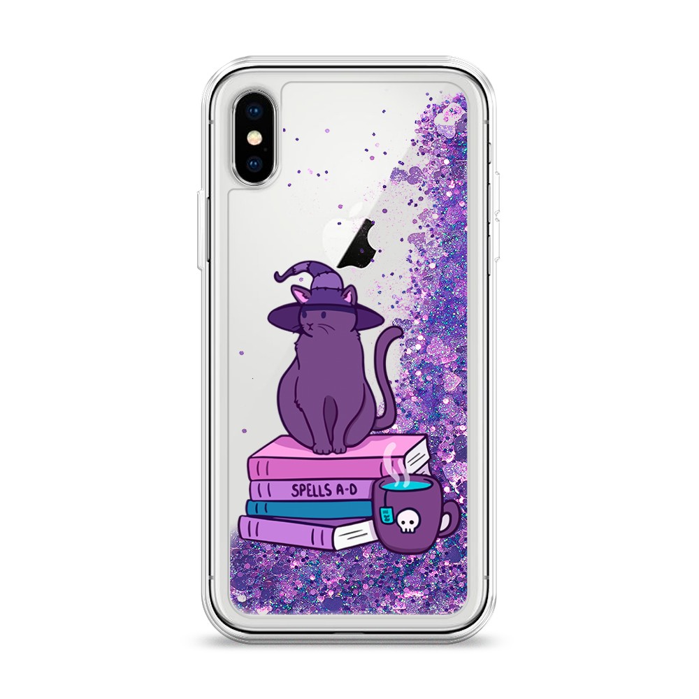 

Чехол Awog на Apple iPhone X (10) / Айфон X (10) "Magic Cat", Разноцветный, 11092-1