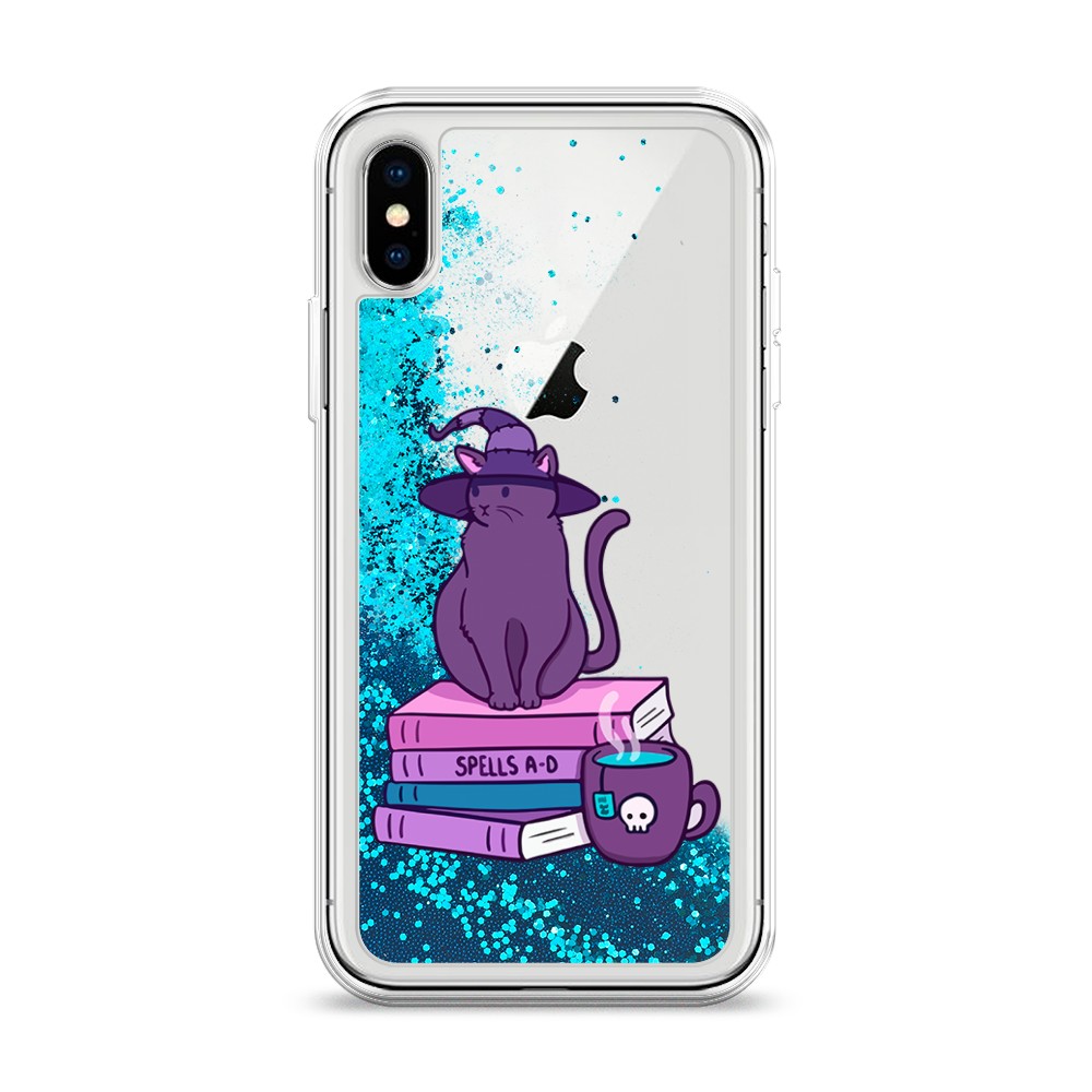 

Чехол Awog на Apple iPhone X (10) / Айфон X (10) "Magic Cat", Разноцветный, 11093-1