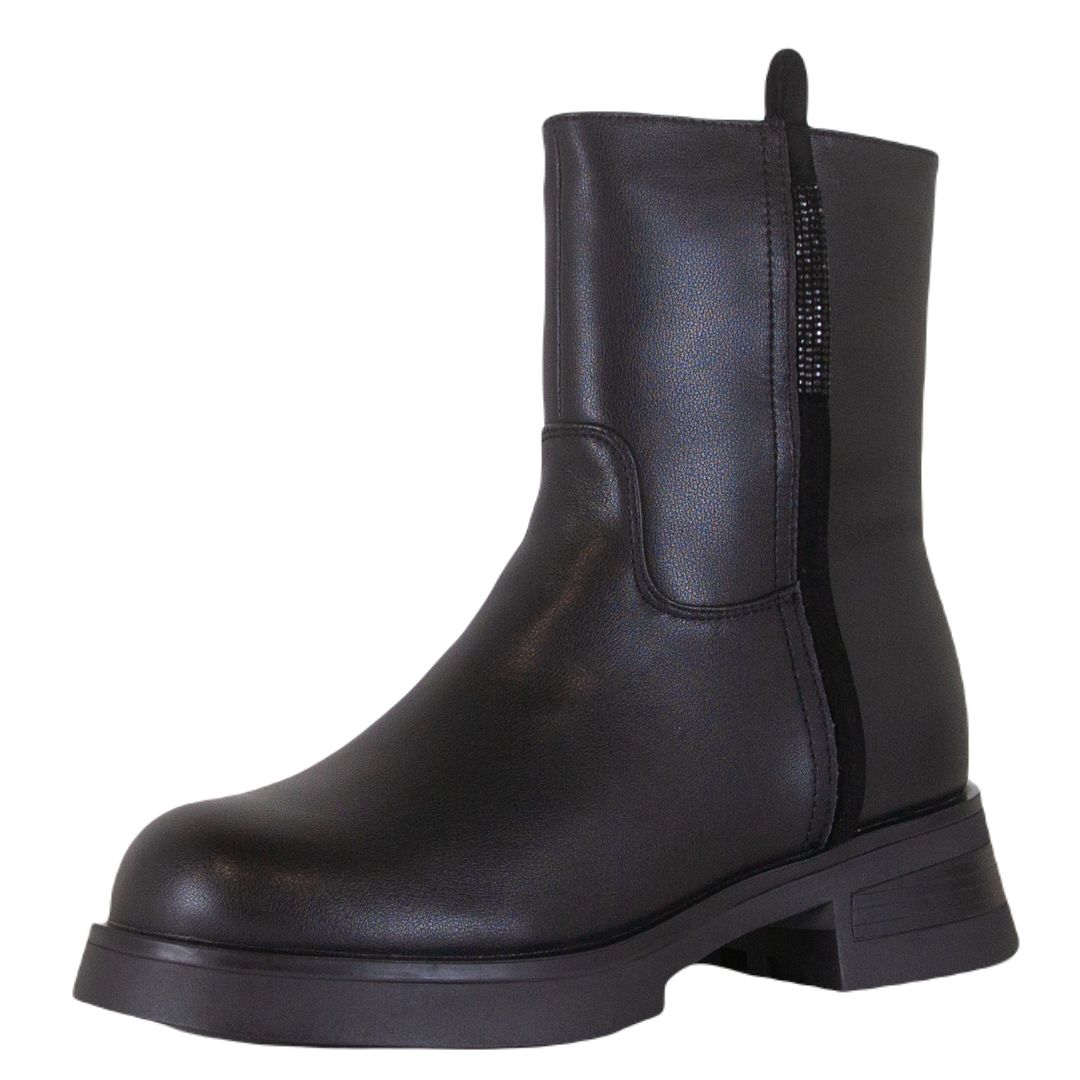 

Полусапоги женские COVANI ZYW22-BWLM3-109B(L) черные 38 RU, ZYW22-BWLM3-109B(L)