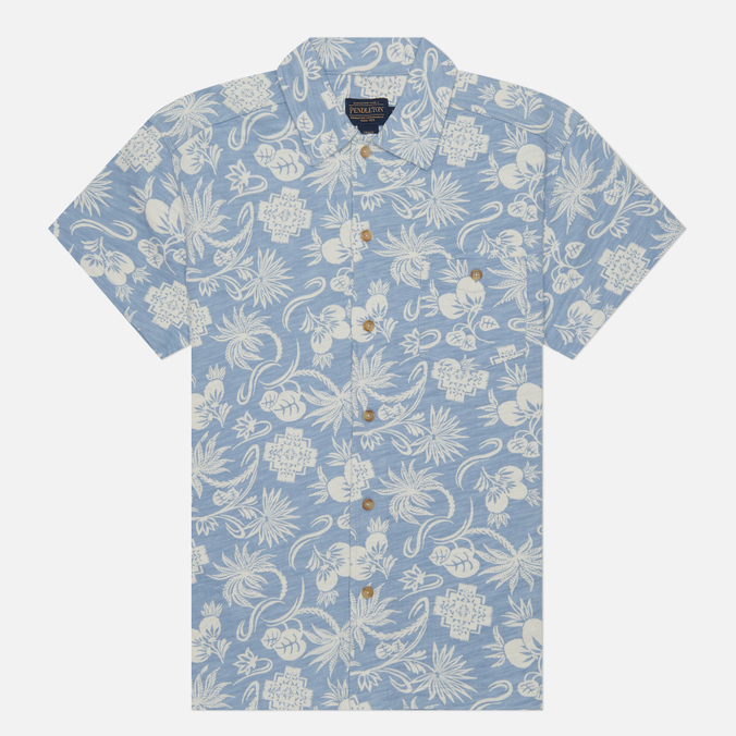 Мужская рубашка Pendleton Wayside голубой, Размер XL