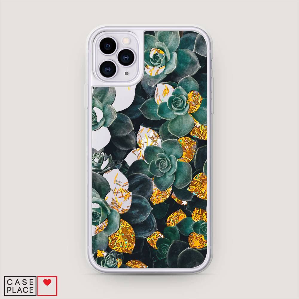 

Чехол Awog на Apple iPhone 11 Pro Max / Айфон 11 Pro Max "Сукуленты цветные", Разноцветный, 12290-1