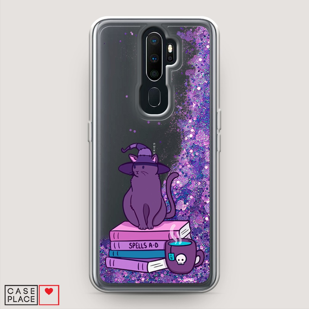

Чехол Awog на Oppo A5/A9 2020 "Magic Cat", Разноцветный, 251992-1