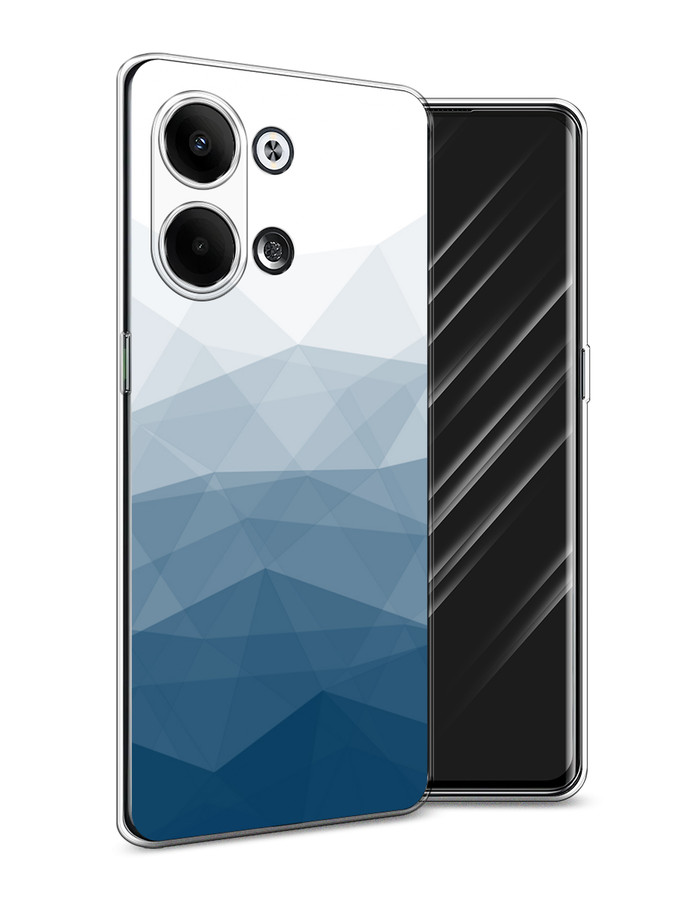 

Чехол Awog на Oppo Reno 9 "Абстракция небо", Синий;голубой;белый, 2512750-3