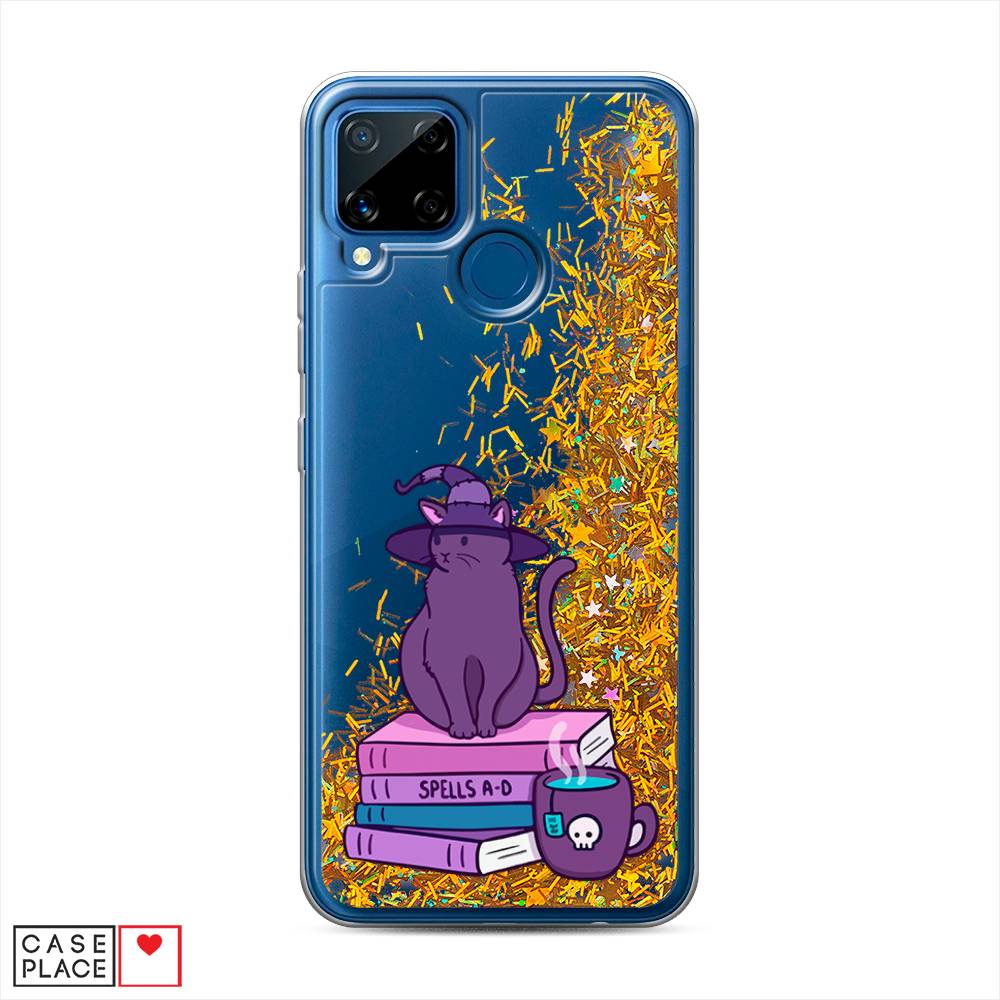 

Чехол Awog на Realme C15 "Magic Cat", Разноцветный, 255090-1