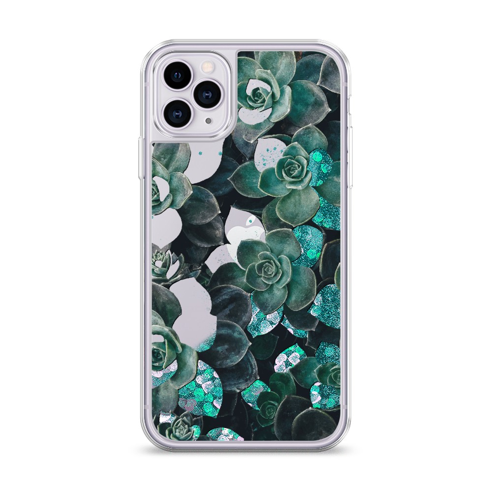 

Чехол Awog на Apple iPhone 11 Pro Max / Айфон 11 Pro Max "Сукуленты цветные", Разноцветный, 12295-1