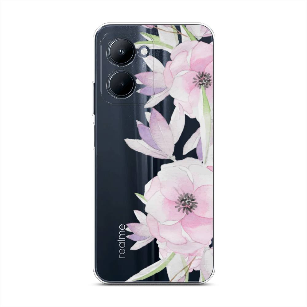 

Чехол Awog на Realme C33 "Нежные анемоны", Розовый;черный;фиолетовый, 2511350-8