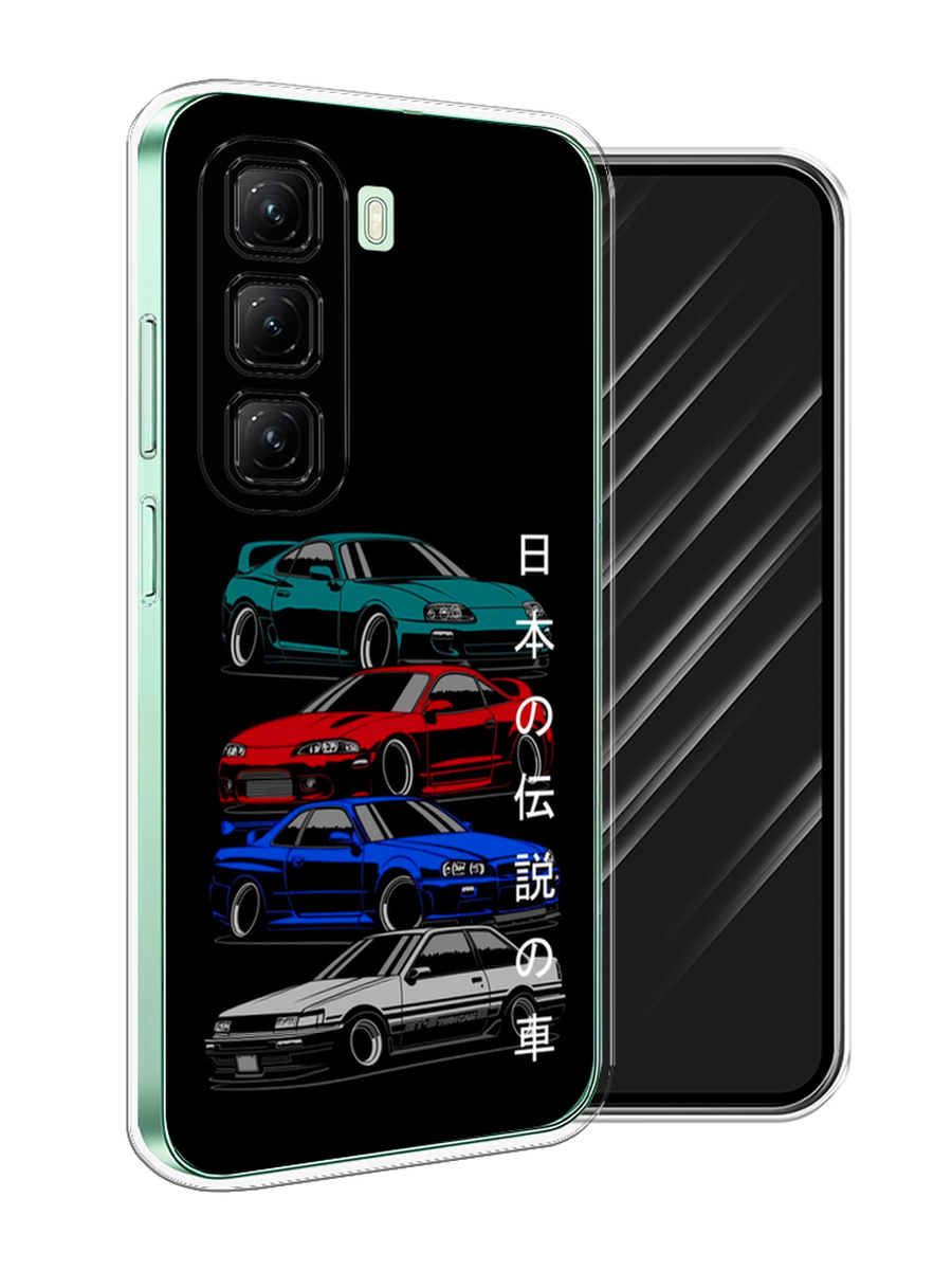 

Чехол Awog на Infinix Hot 50 4G "JDM Legend cars", Зеленый;красный;синий, 3106550-1