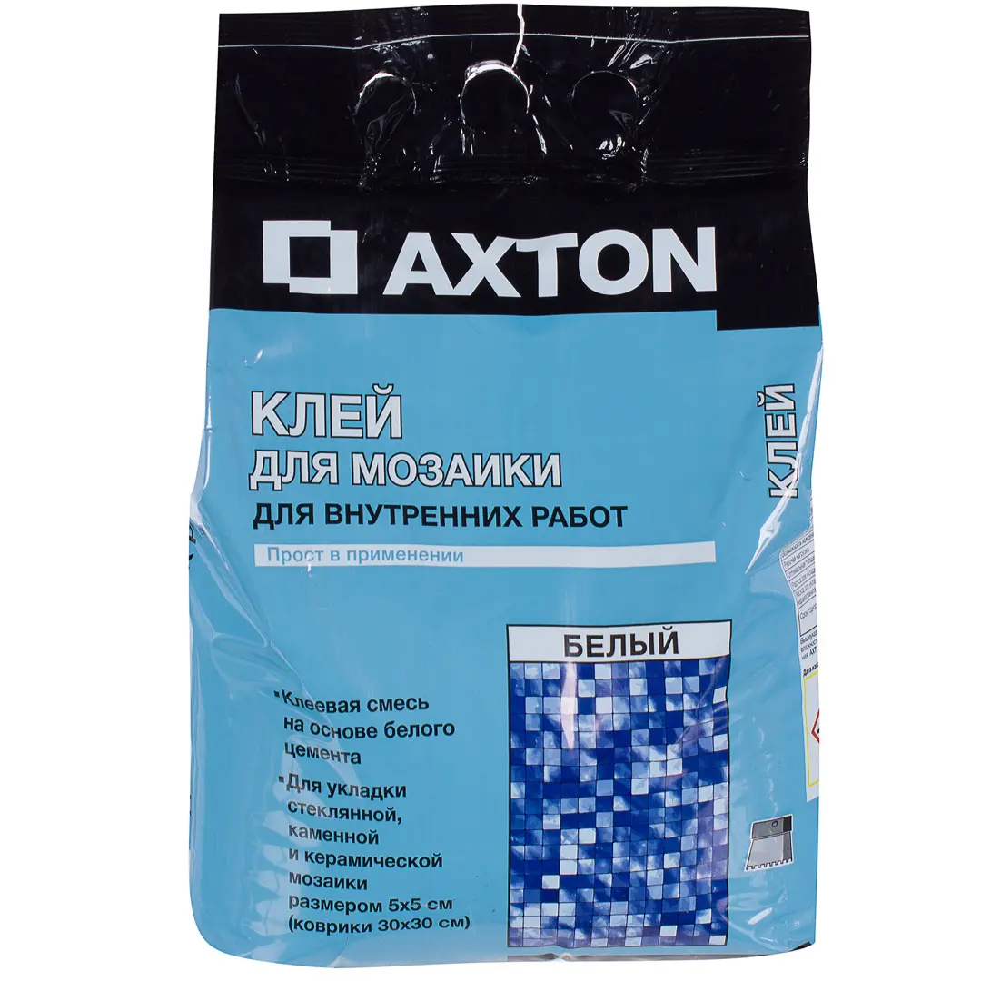 Клей для мозаики Axton 5 кг клей для мозаики axton 5кг 276276