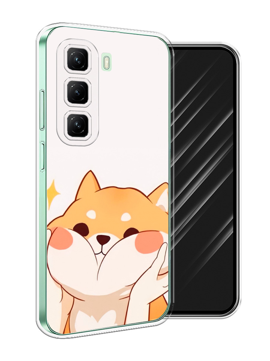 

Чехол Awog на Infinix Hot 50 4G "Сладкий песик", Оранжевый, 3106550-1