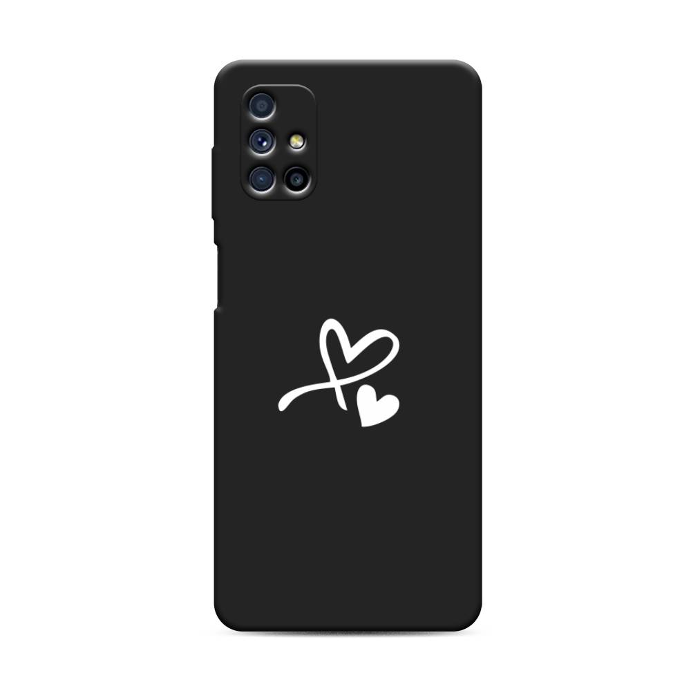 

Чехол Awog на Samsung Galaxy M31s / Самсунг M31s "Сердечко минимализм", Белый, 2101452-1