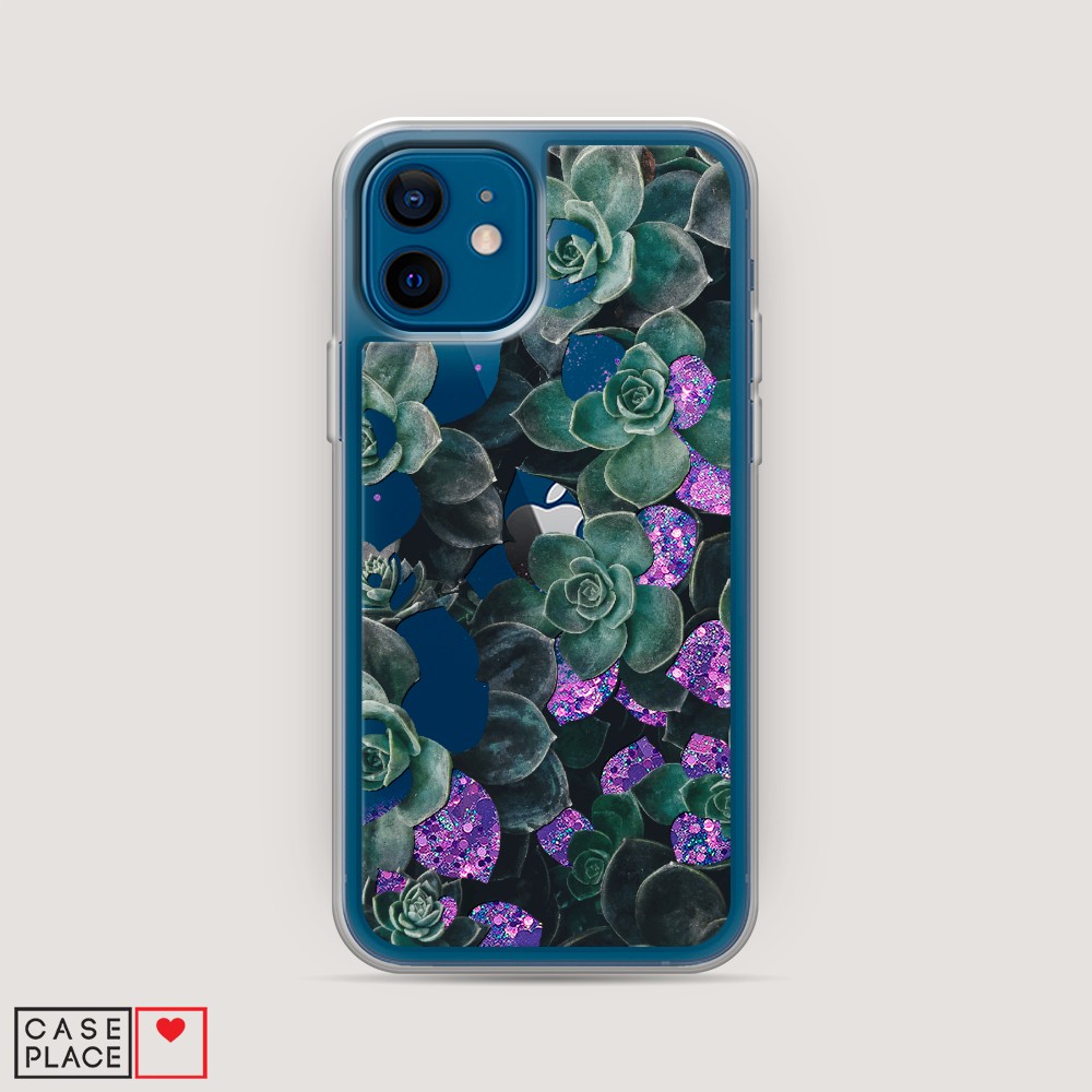 

Чехол Awog на Apple iPhone 12 mini / Айфон 12 mini "Сукуленты цветные", Разноцветный, 12692-1