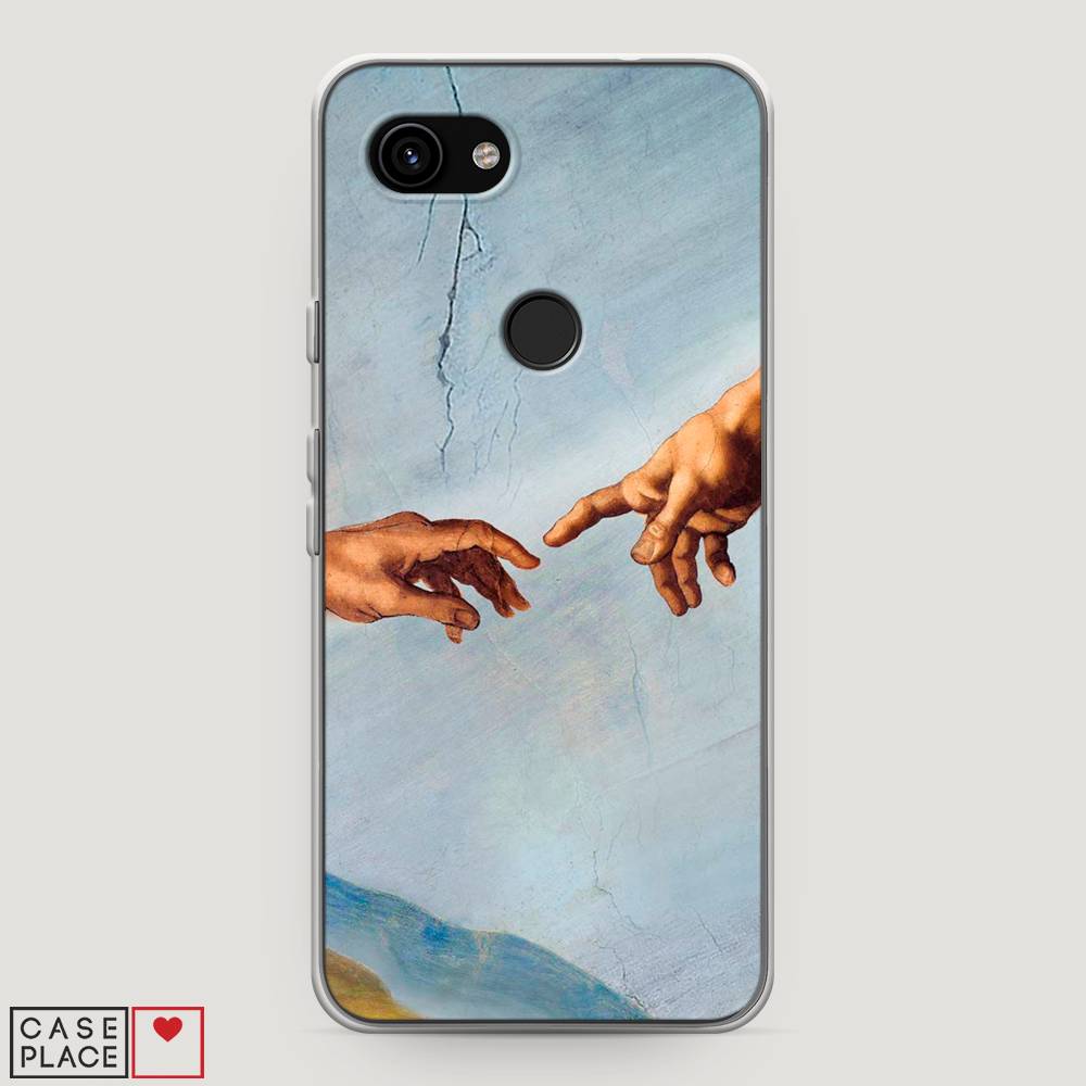 

Чехол Awog на Google Pixel 3a "Сотворение Адама", Разноцветный, 270150-9