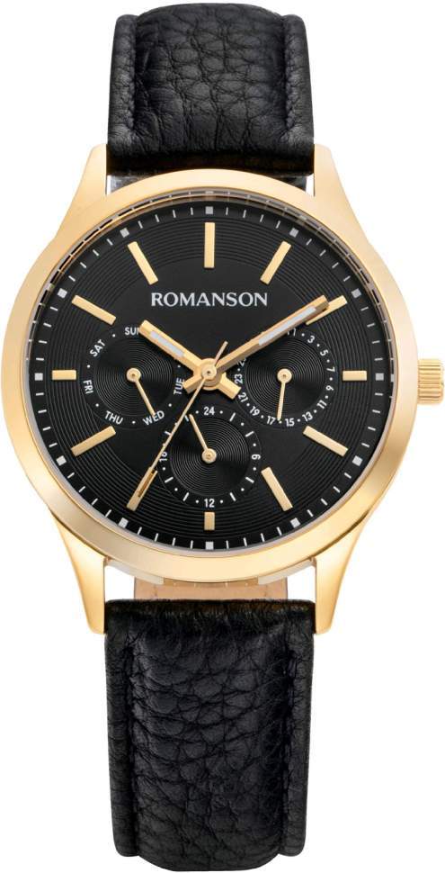 фото Наручные часы женские romanson tl 0b10f lg(bk)