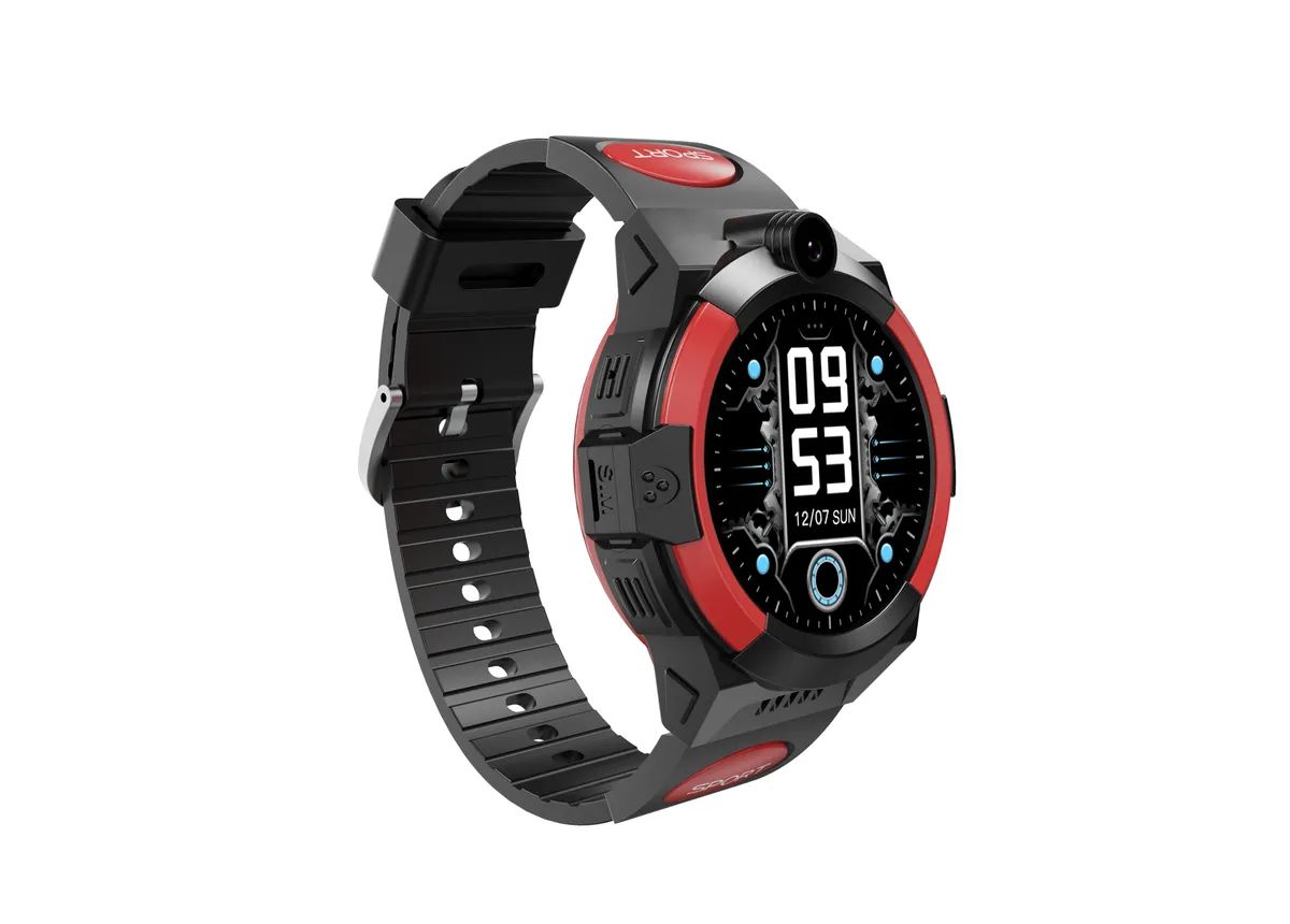 

Детские смарт часы Smart Baby Watch LT32 4G "Агент 007", красный, LT32 4G