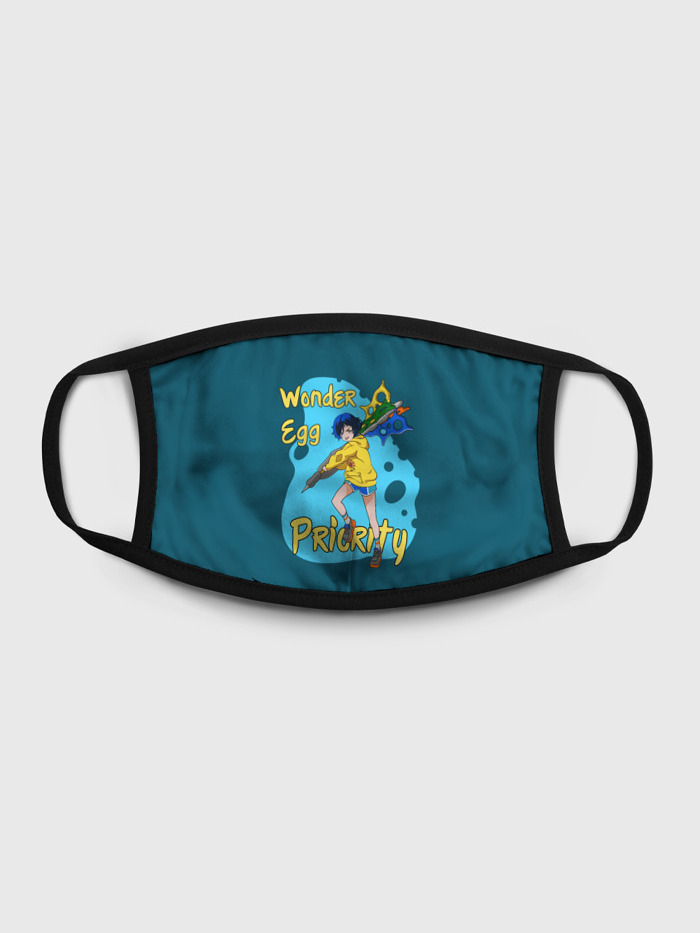 

Многоразовая маска унисекс Burnettie Wonder Egg Priority, Разноцветный, Wonder Egg Priority