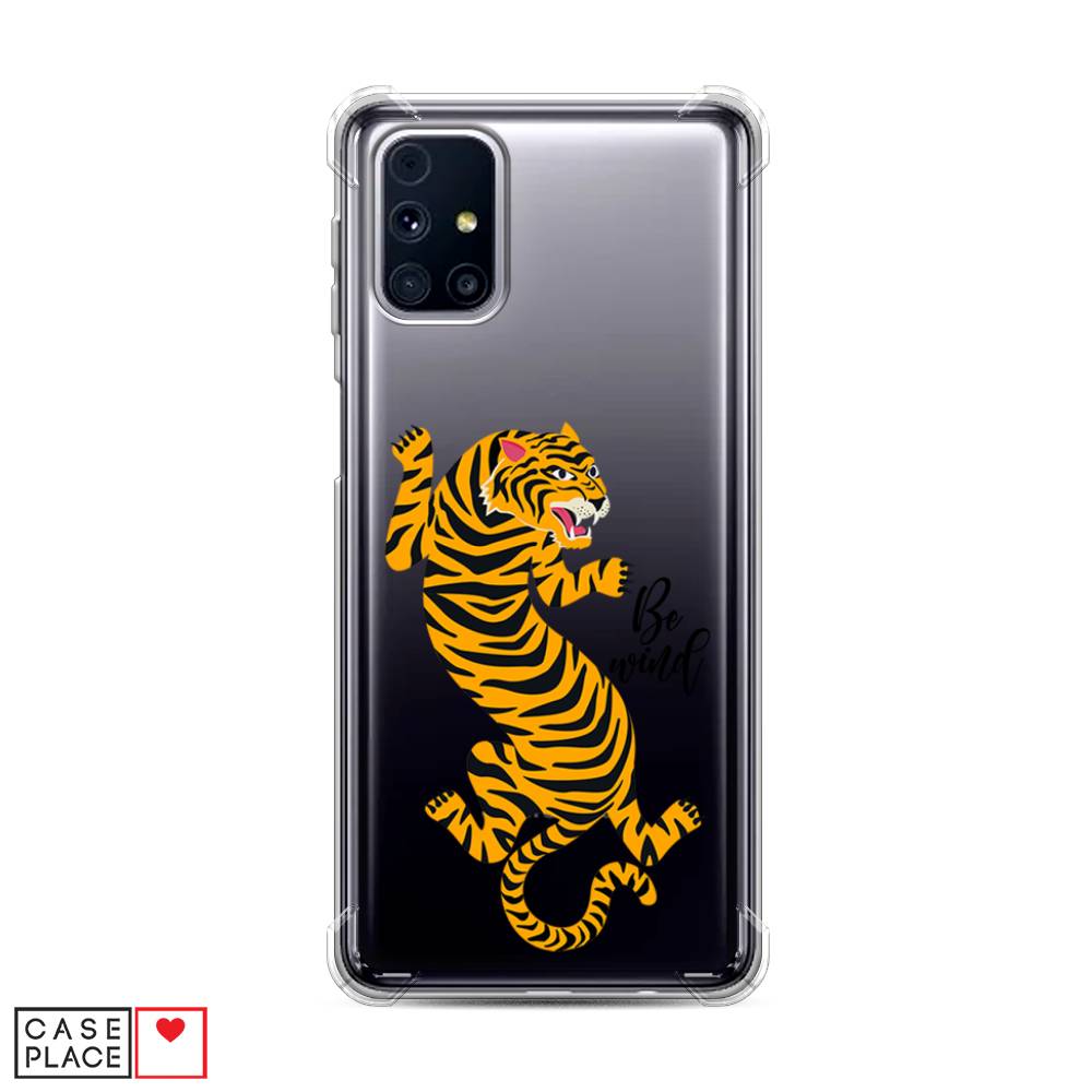 

Чехол Awog на Samsung Galaxy M31s / Самсунг M31s "Tiger be wind", Желтый;черный, 2101451-1