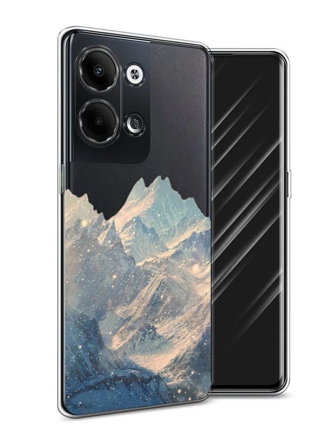 

Чехол Awog на Oppo Reno 9 "Горы арт 2", Серый, 2512750-10