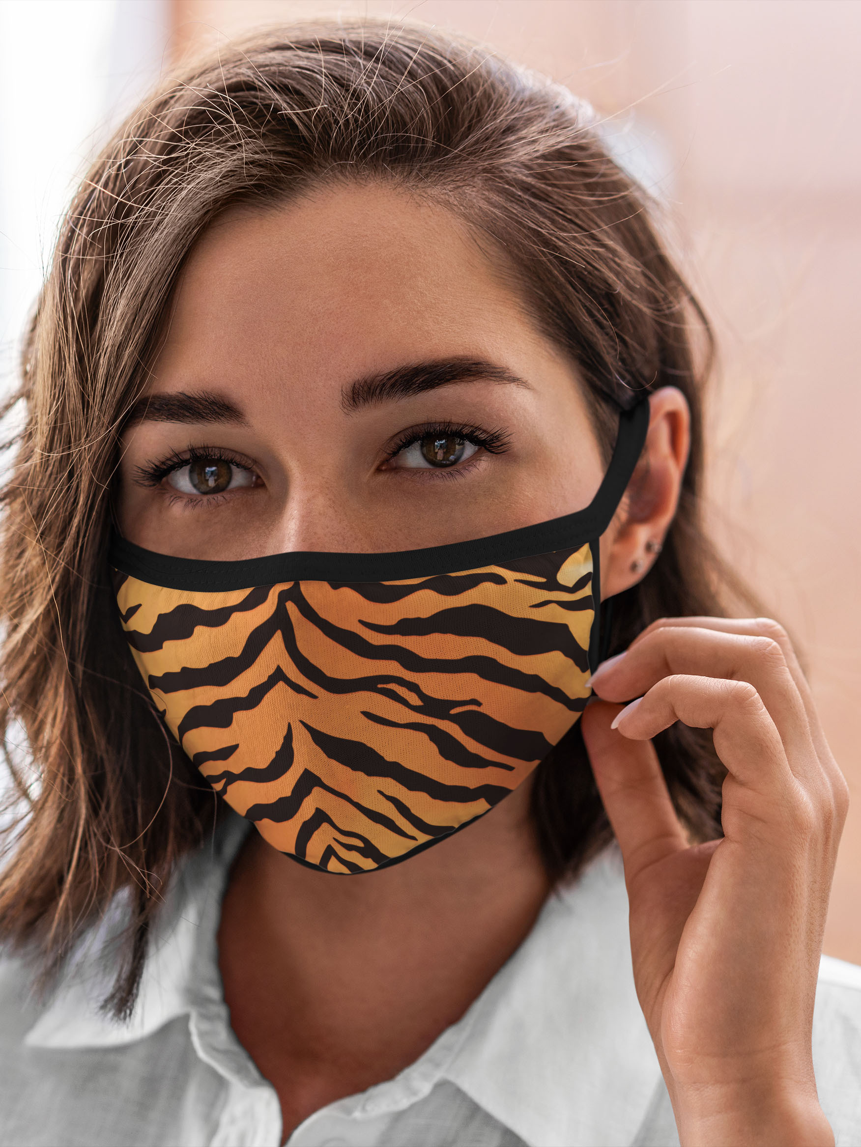 

Многоразовая маска унисекс Burnettie Крупные Кошки Тигриный Камуфляж, Разноцветный, Крупные Кошки Тигриный Камуфляж