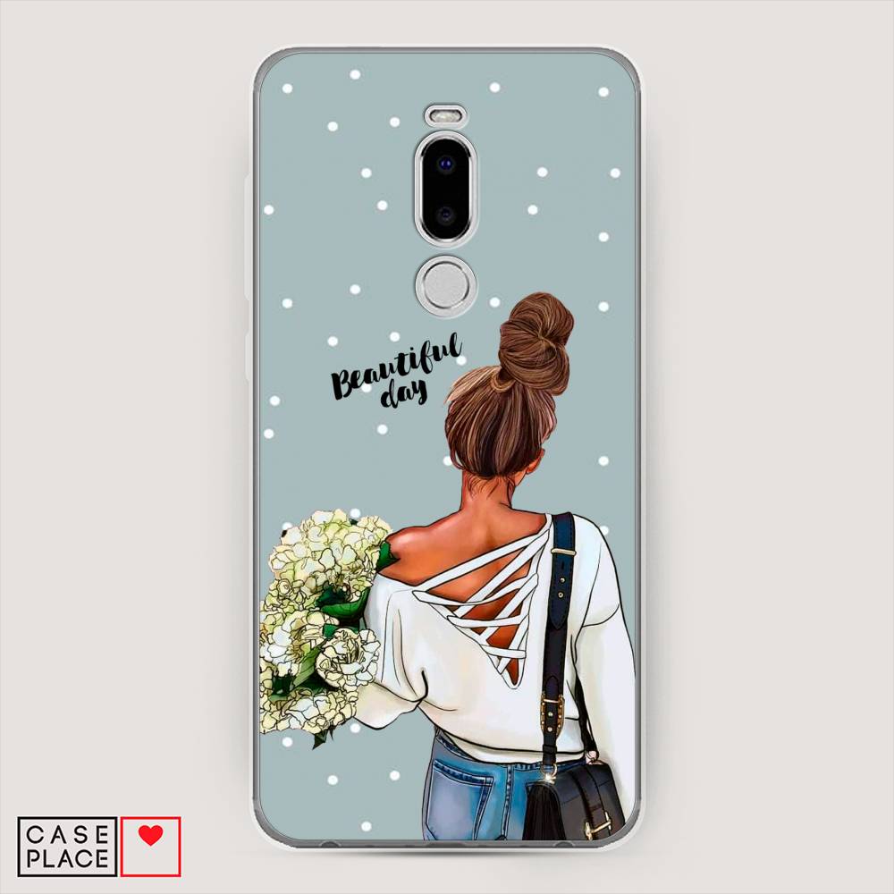 

Чехол Awog на Meizu Note 8 "Beautiful day", Голубой;коричневый;бежевый, 73050-6