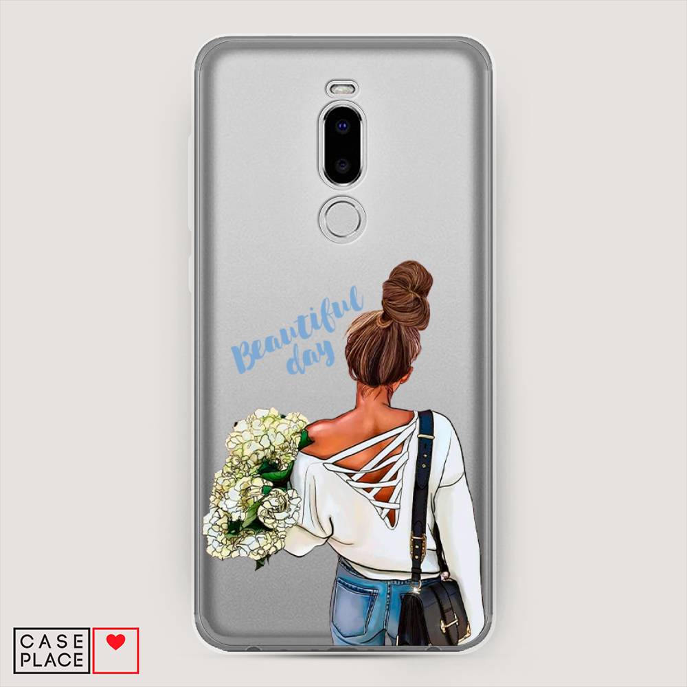 

Чехол Awog на Meizu Note 8 "Beautiful day vector", Коричневый;белый;зеленый, 73050-6