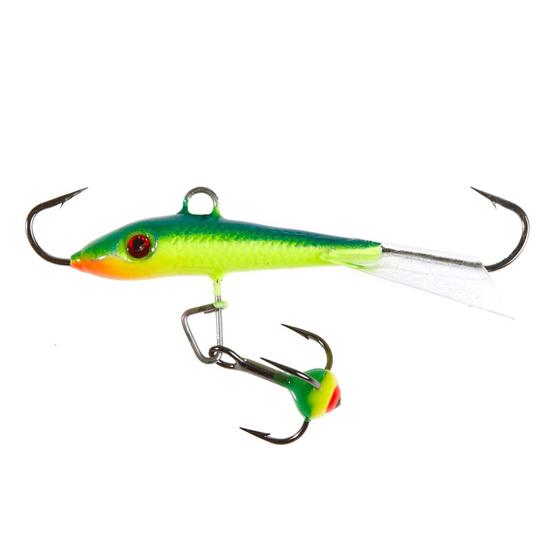 

Балансир Lucky John Fin 70 мм 1 шт цвет 29, Зеленый;голубой;желтый, Fin