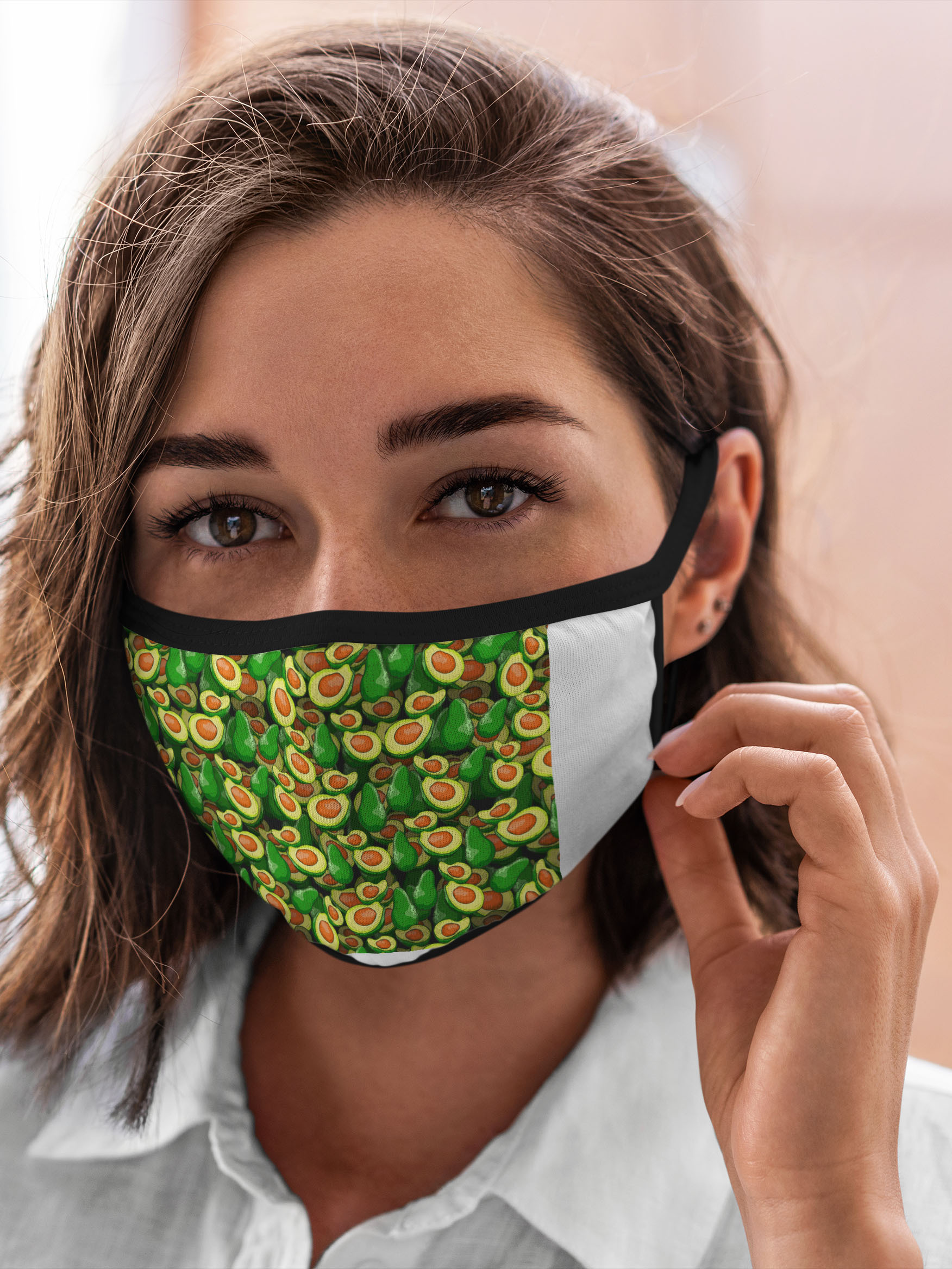 

Многоразовая маска унисекс Burnettie Авокадо Avocado, Разноцветный, Авокадо Avocado
