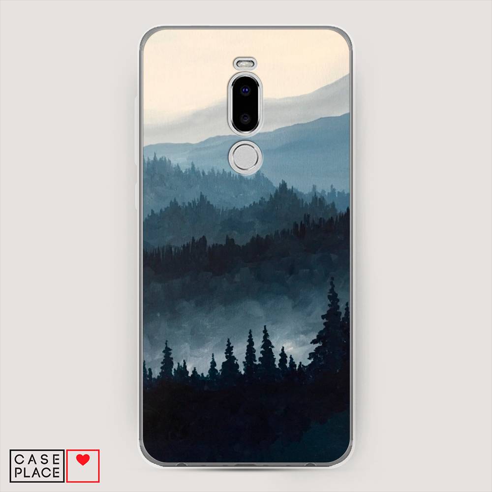 

Чехол Awog на Meizu Note 8 "Туманные горы", Бежевый;серый;черный, 73050-4