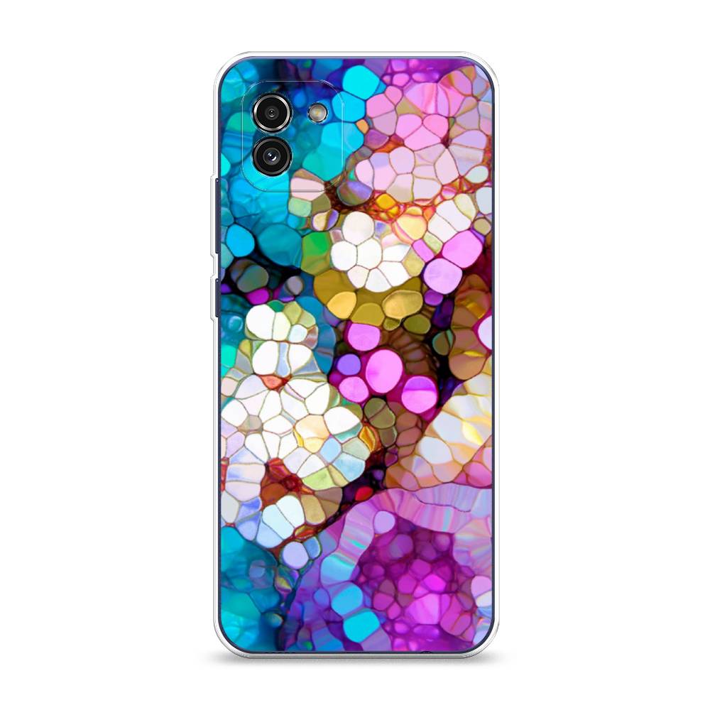 

Чехол Awog на Samsung Galaxy A03 / Самсунг A03 "Калейдоскоп", 2104950-3