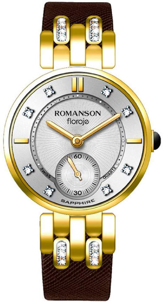 фото Наручные часы женские romanson rl 9a10q lg(wh)