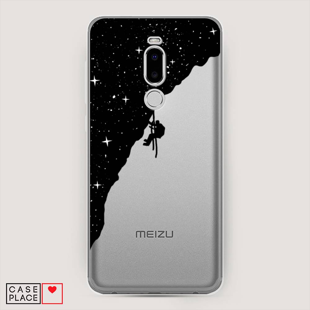 

Чехол Awog на Meizu Note 8 "Скалолаз в космосе", Черный;белый;бежевый, 73050-4