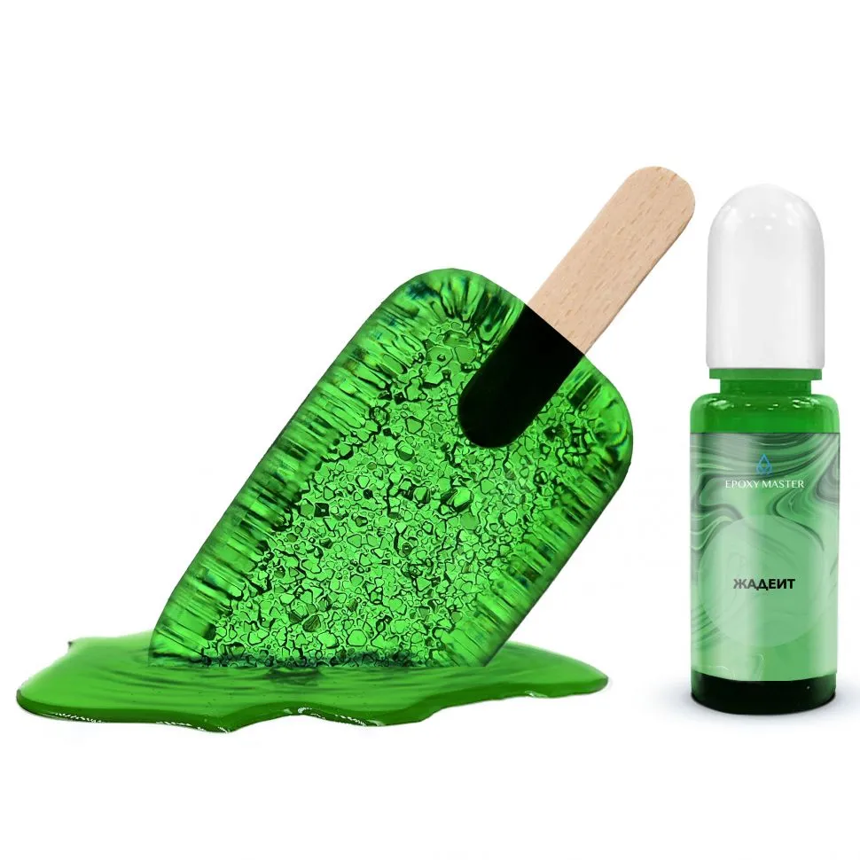 Прозрачный тонер для эпоксидной смолы EPOXYMASTER Жадеит 10мл 360₽