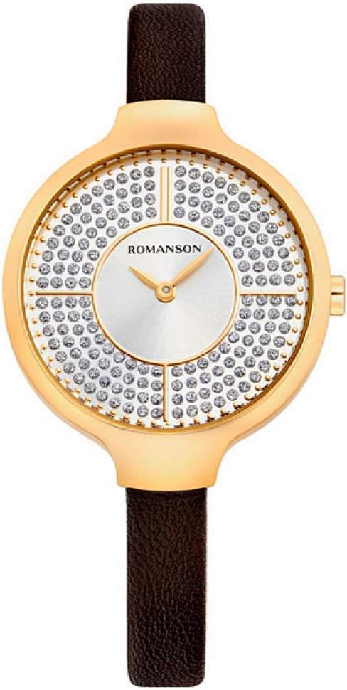 фото Наручные часы женские romanson rl 0b13l lg(wh)