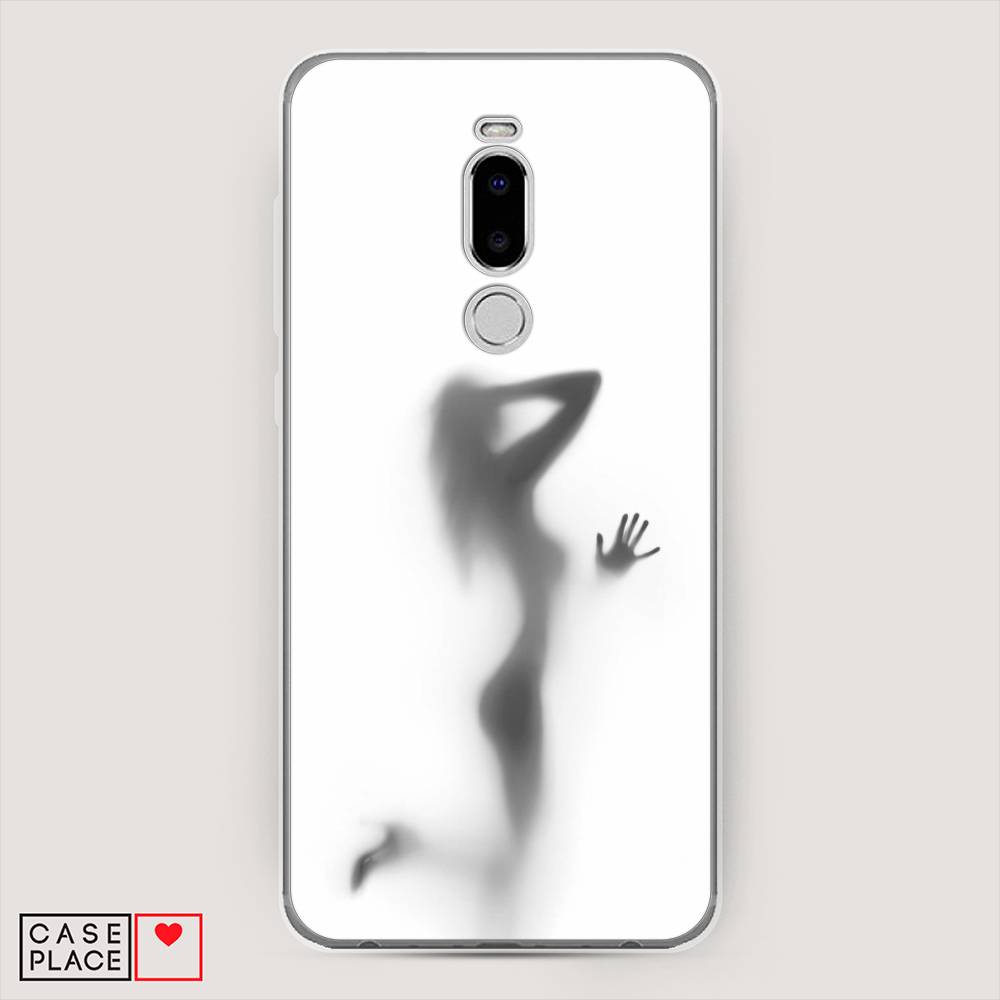 

Чехол Awog на Meizu Note 8 "Стекло в душе", Белый;серый;черный, 73050-7
