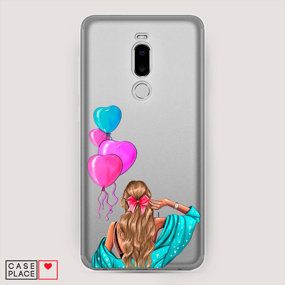 

Чехол Awog на Meizu Note 8 "День Рождения", Голубой;розовый;бежевый, 73050-7