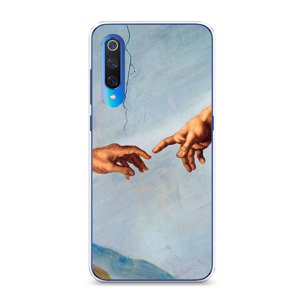 

Чехол Awog на Xiaomi Mi 9 "Сотворение Адама", Разноцветный, 34850-9