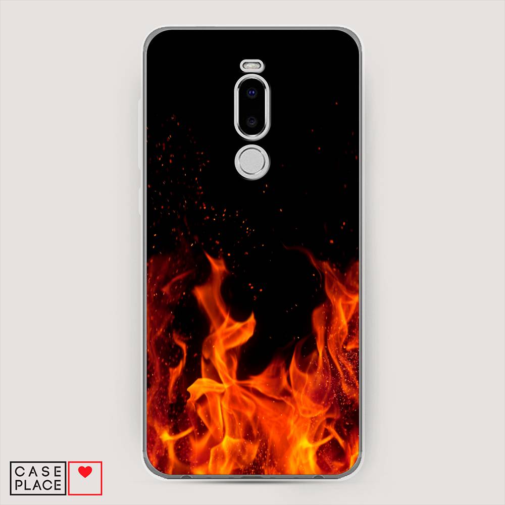 

Чехол Awog на Meizu Note 8 "Все в огне", Оранжевый;черный, 73050-4