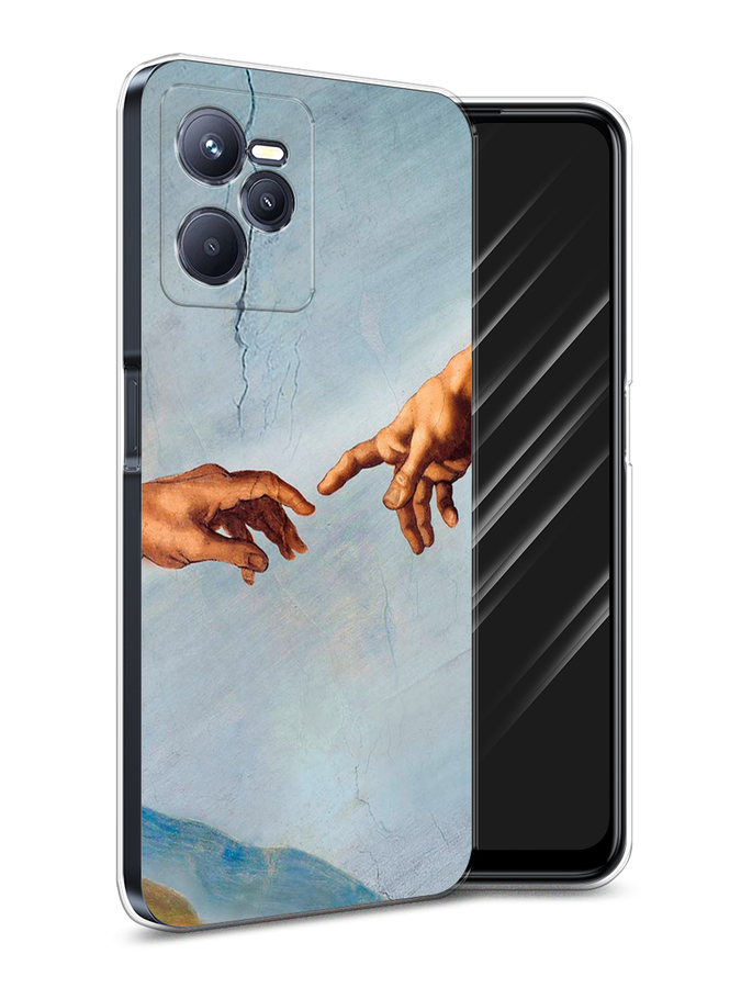 

Чехол Awog на Realme C35 "Сотворение Адама", Разноцветный, 259250-9
