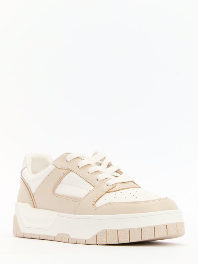 

Кеды женские Tendance YS-38096A-3 бежевые 39 EU, Бежевый, YS-38096A-3
