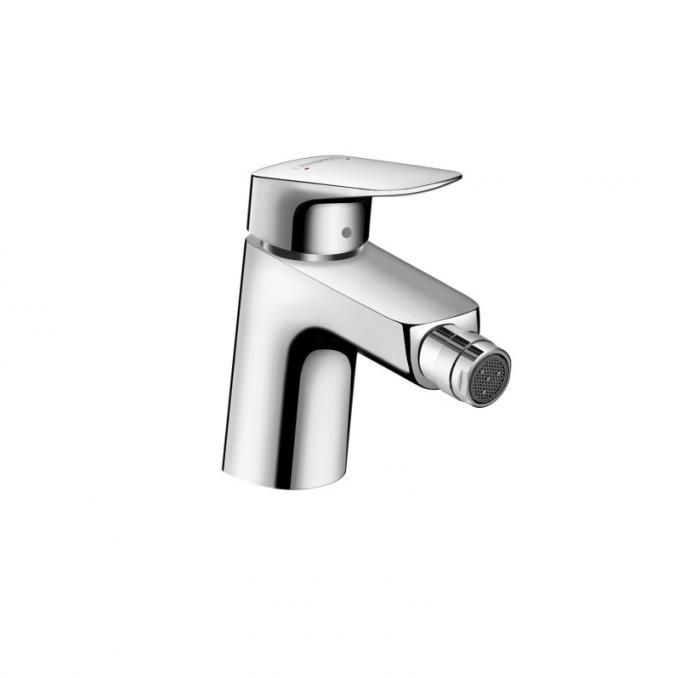 фото 71204000 logis смеситель для биде, однорычажный, со сливным гарнитуром hansgrohe