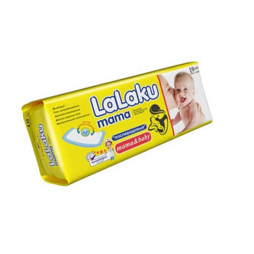 

Прокладки женские послеродовые LALAKU MAMA, 10 шт/уп