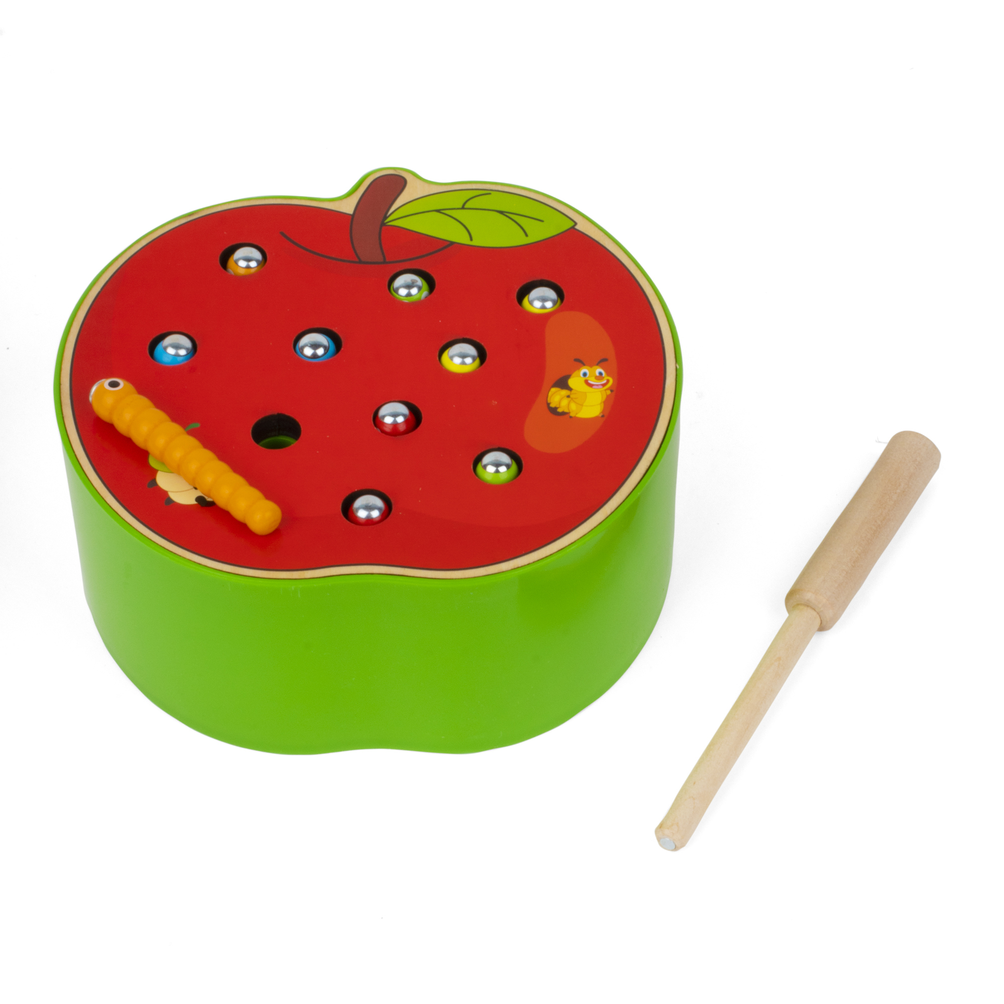 Игровой набор Магнитная рыбалка Яблоко, 2+ 886342 детская зубная паста яблоко комплект 80 г х 2 шт
