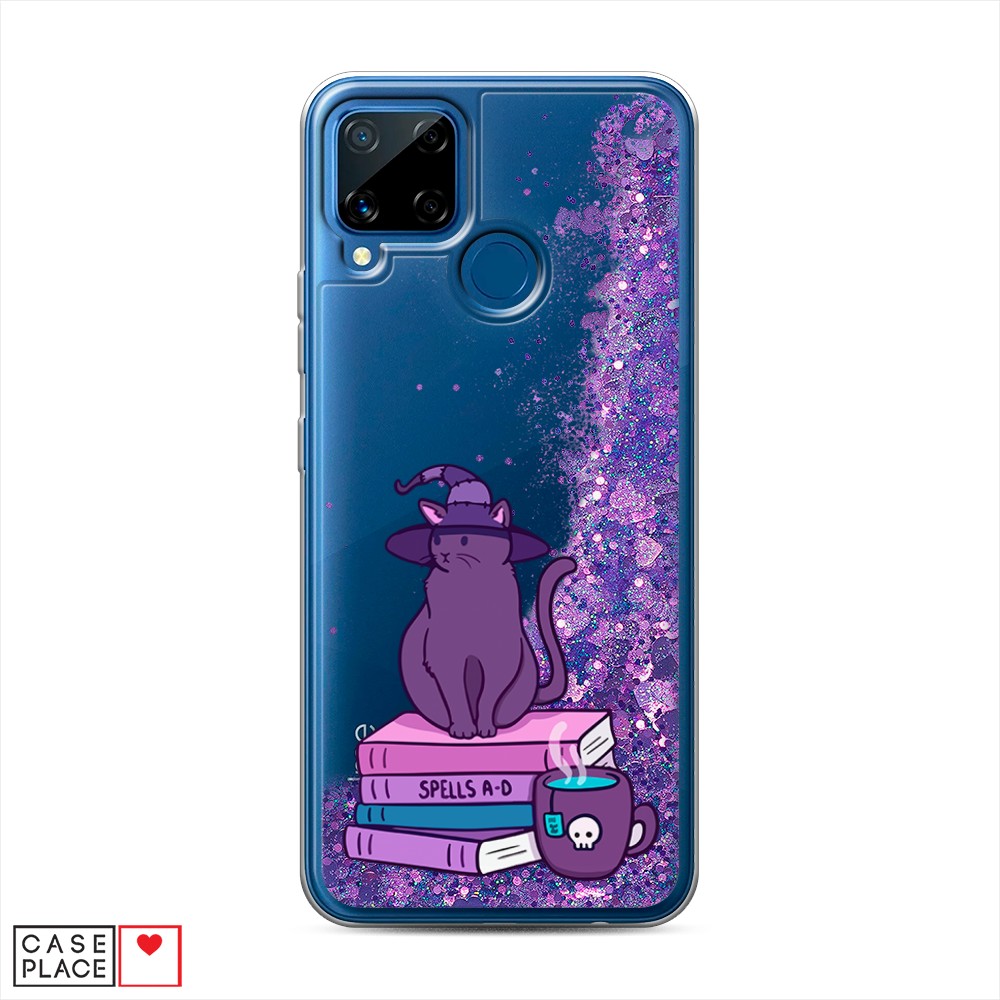 

Чехол Awog на Realme C15 "Magic Cat", Разноцветный, 255092-1
