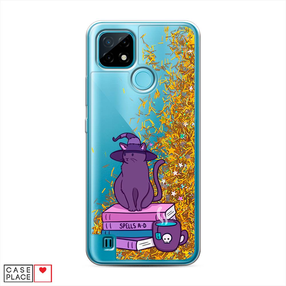 

Чехол Awog на Realme C21 "Magic Cat", Разноцветный, 254990-1