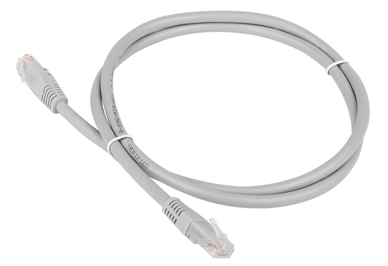 

Патч-корд Lanmaster RJ45-RJ45 7м TWT-45-45-7.0/6-GY, Серый