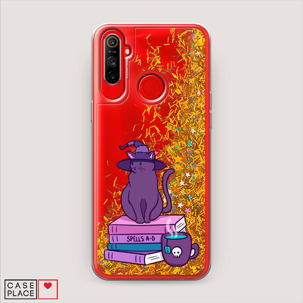 

Чехол Awog на Realme C3 "Magic Cat", Разноцветный, 253090-1